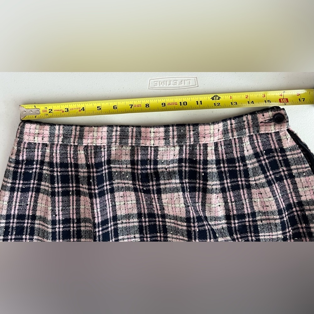 Pendleton Wool Plaid Pencil Skirt - Picture 6 of 6